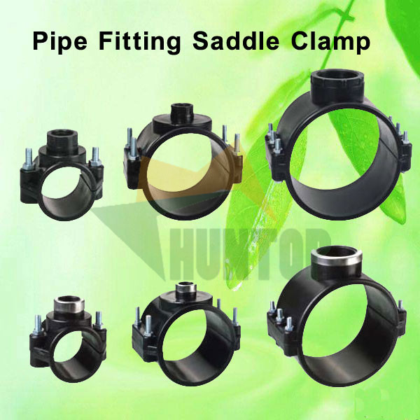 clamp on pipe saddle fittings